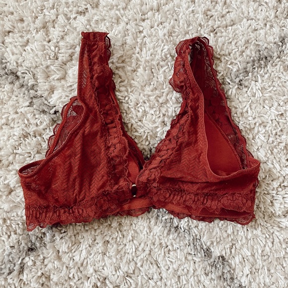 rust orange aerie bralette - Picture 2 of 3